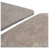 Керамические столы Стол ALATRI 120 MATT LATTE STONE SOLID CERAMIC / TAUPE, ®DISAUR