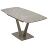 Керамические столы Стол ALATRI 120 MATT LATTE STONE SOLID CERAMIC / TAUPE, ®DISAUR