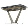 Керамические столы Стол ALATRI 120 MATT LATTE STONE SOLID CERAMIC / TAUPE, ®DISAUR
