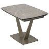 Керамические столы Стол ALATRI 120 MATT LATTE STONE SOLID CERAMIC / TAUPE, ®DISAUR