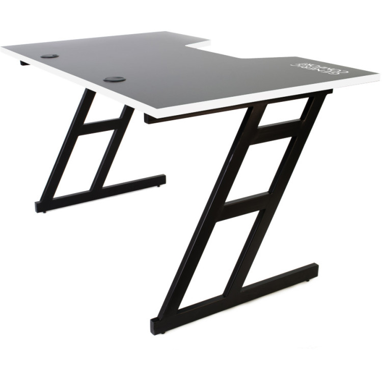 Игровой компьютерный стол GENERIC COMFORT Z2N черный / белый
