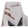Премиальное игровое кресло KARNOX HERO Genie Edition с тканевой обивкой, коричневое