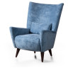 Лаунж-кресло Кресло Dublin велюр синий