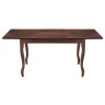 Раздвижной обеденный стол МАУРО деревянный в цвете орех