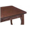 Раздвижной обеденный стол МАУРО деревянный в цвете орех