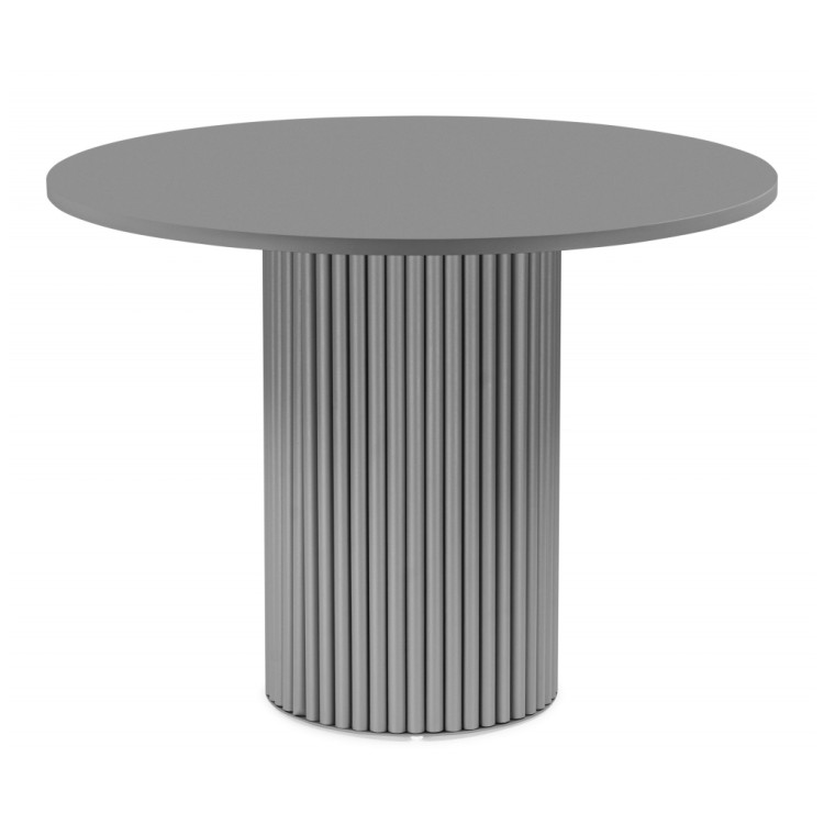 Деревянные столы Барел 89 серый / серый