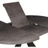 DOMENIC.ANTR раздвижной стол на металлокаркасе, ламинированная столешницы 
