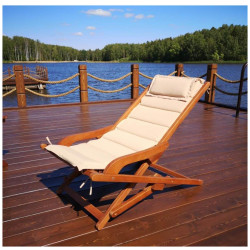 Складное кресло-шезлонг AFM-709A Beige