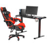 Игровые столы Компьютерный геймерский стол Epic 120х60х75 с LED подсветкой, подстаканником, крючком для наушников