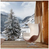 Дизайнерские кресла Кресло EGG STYLE CHAIR коричневый, белый, экокожа