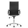 Офисные кресла Reus pu black / chrome