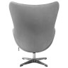 EGG STYLE CHAIR кресло с обивкой искусственной замшей