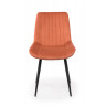 Стулья на металлокаркасе Седа терракотовый (zd 432) / черный np