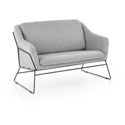 Диван Halmar SOFT 2 XL (серый/черный)