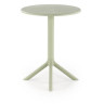 Стол обеденный HALMAR CALVO 60, материал пластик, цвет мятный