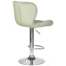Стул барный DOBRIN BARNY, регулируемый, мятный велюр (MJ9-87), хром