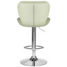 Стул барный DOBRIN BARNY, регулируемый, мятный велюр (MJ9-87), хром