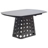 LORENS 150 обеденный стол с керамической столешницей, цвет темно-серый (TL-58) ®DISAUR