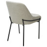 Стулья для гостиной Стул GAVI Garna-157 светло-бежевый, ткань / черный каркас, ®DISAUR