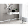ДЕЙЛ компьютерный стол с ламинированной столешницей, цвет белый