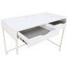 ДЕЙЛ компьютерный стол с ламинированной столешницей, цвет белый