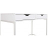 ДЕЙЛ компьютерный стол с ламинированной столешницей, цвет белый