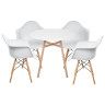 Обеденные группы Гвин white / wood