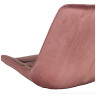 Стулья DC705 Стул мягкий, ПЫЛЬНО-РОЗОВЫЙ#G62-23 велюр, каркас металл шампань