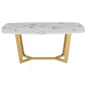 ЛАНС DT-2852L стол со столешницей белый мрамор