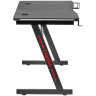 Игровые столы Компьютерный геймерский стол Epic glow 120х60х75см с LED подсветкой, подстаканником, крючком для наушников