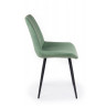 Стулья на металлокаркасе Седа фисташковый (zd 651) / черный np