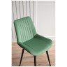 Стулья на металлокаркасе Седа фисташковый (zd 651) / черный np