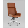 Офисные кресла руководителя TopChairs Crown SN коричневый
