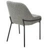 Стулья для гостиной Стул GAVI Garna-018 серый, ткань / черный каркас, ®DISAUR