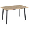 Ламинированные столы Стол обеденный NORMAN 138-180/85 (корпус дуб канзас Чёрный)