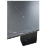 Керамические столы Стол BALDE 120 MATT BLACK MARBLE SOLID CERAMIC / BLACK, ®DISAUR