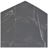 BALDE 120 стол с керамической столешницей, цвет черный мрамор (MATT BLACK MARBLE SOLID CERAMIC), ®DISAUR