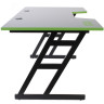 Игровой компьютерный стол GENERIC COMFORT Z2N черный / зеленый