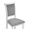 КОРНЕЛЛ деревянный стул серый велюр / белый