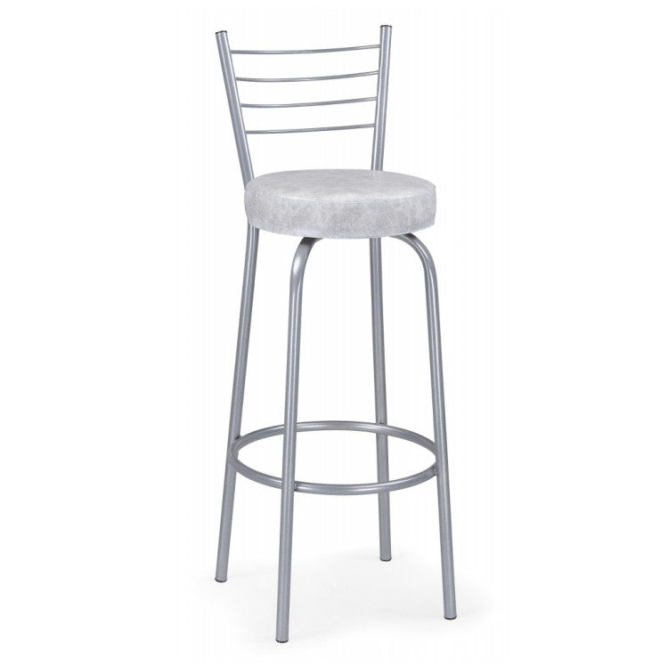 Барные стулья Kuroda белый мрамор / светлый мусс