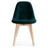 Стулья Filip green / wood