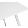 BIANKA 120 прямоугольный стол с лаковой столешницей 