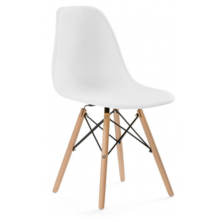 Пластиковые стулья Eames PC-015 белый