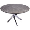 ОЛАВ-120 круглый стол со столешницей из керамогранита на металлокаркасе