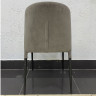 АЛЬБИА дизайнерская модель стула на металлическом каркасе с велюровой обивкой