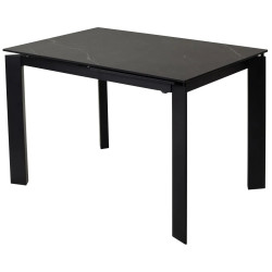 CORNER 120 MATT BLACK MARBLE / BLACK
