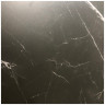 Стол обеденный CORNER 120 раздвижной, столешница керамическая MATT BLACK MARBLE SOLID CERAMIC, каркас BLACK, DISAUR