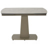 Керамические столы Стол BALDE 140 MATT LATTE STONE SOLID CERAMIC / TAUPE, ®DISAUR