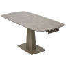 Керамические столы Стол BALDE 140 MATT LATTE STONE SOLID CERAMIC / TAUPE, ®DISAUR
