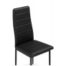 Стулья DC2-001 искусственная кожа черный / черный